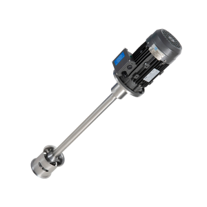 Agitateur à hélice pour mélange liquide-solide