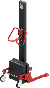 Gerbeur électrique compact en acier utilisé pour stocker des matériaux en hauteur , Chariot gerbeur pour stockage en hauteur