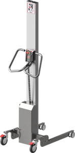 Gerbeur inox électrique pour transport de charges lourdes dans un environnement pharmaceutique , Chariot gerbeur en acier inoxydable