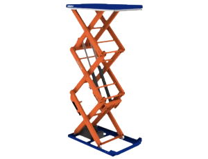 Table élévatrice pour transport de matériel