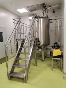 Équipements hygiéniques inox 316L